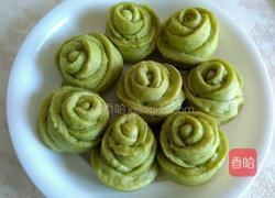 绿玫瑰花卷的做法图解17
