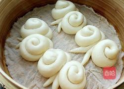 奶香蝴蝶馒头的做法图解14