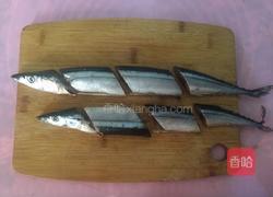 红烧秋刀鱼的做法图解2