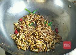 香辣开边蚕蛹的做法图解11