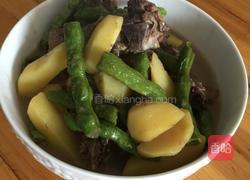 豆角炖排骨的做法图解8