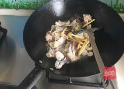 梭子蟹炒年糕的做法图解4