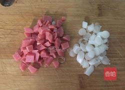 火腿蛋炒饭的做法图解2