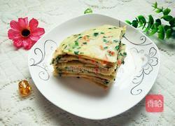 菜煎饼的做法图解12