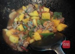 菠萝酸甜排骨的做法图解6