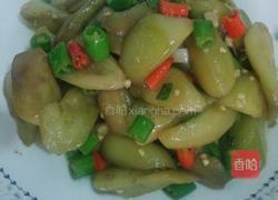 杭椒炒茄子的做法图解3