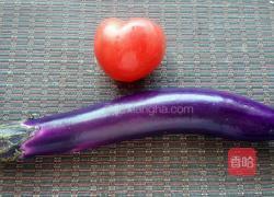 茄子烧西红柿的做法图解1