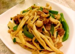 肉炒蘑菇