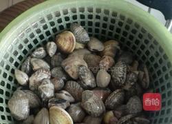 爆炒花甲螺的做法图解1