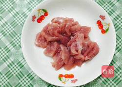 菠萝炒肉片的做法图解2
