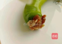虎皮酿肉尖椒的做法图解5