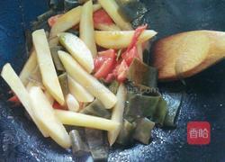 土豆番茄海带汤的做法图解8