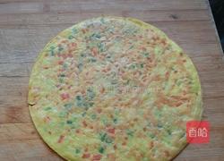 三彩鸡蛋饼的做法图解3