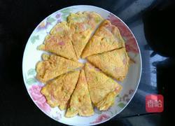 三彩鸡蛋饼的做法图解4