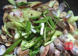 花蛤炒黄瓜的做法图解6