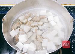 豆腐蛤蜊汤的做法图解5