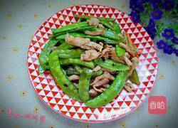 扁豆炒肉丝的做法图解17