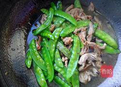 扁豆炒肉丝的做法图解13