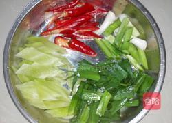 莴苣炒老腊肉的做法图解4