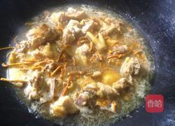 虫草烧鸡块的做法图解6