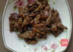 青椒牛肉小炒的做法图解5