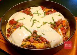 培根比萨的做法图解16