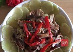莴笋炒猪肚的做法图解6