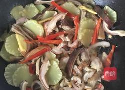 莴笋炒猪肚的做法图解5