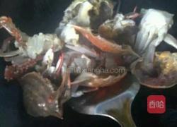 红烧螃蟹的做法图解5