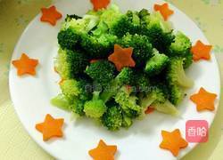 西兰花炒胡萝卜的做法图解10