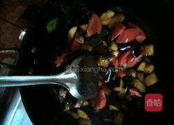 西红柿炒茄子的做法图解6