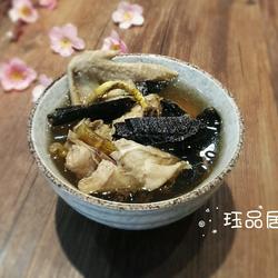 石斛灵芝炖鸡汤的做法[图]
