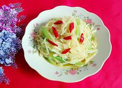 芹菜炒土豆丝