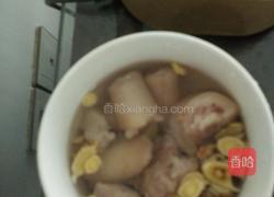 玉屏风炖猪尾巴的做法图解3