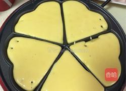 爱心520华夫松饼 的做法图解4