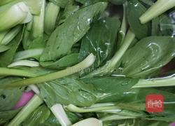 蒜蓉小油菜的做法图解1