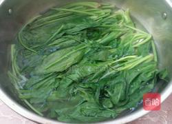 海米菠菜的做法图解2