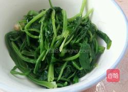海米菠菜的做法图解3