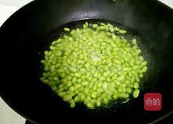 毛豆米炒肉末的做法图解4