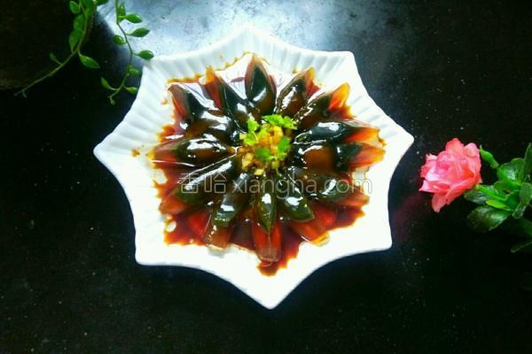 姜汁松花蛋
