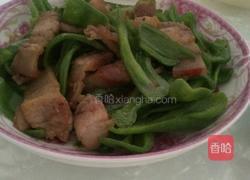 青椒炒肉片的做法图解7