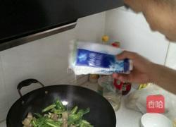 青椒炒肉片的做法图解4