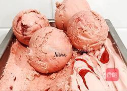 草莓冰淇淋的做法图解4