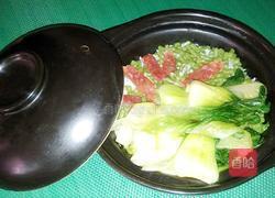 腊肠煲仔饭的做法图解8