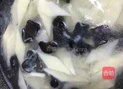 黑木耳炒山药的做法图解4