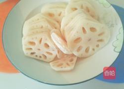 炒莲藕的做法图解2