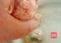 水汆丸子的做法图解6