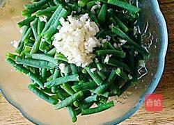 大蒜拌豆角的做法图解3