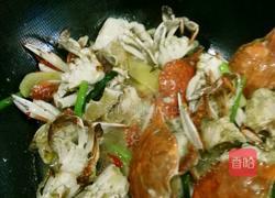 葱姜炒蟹的做法图解6