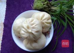 苔菜包子的做法图解9